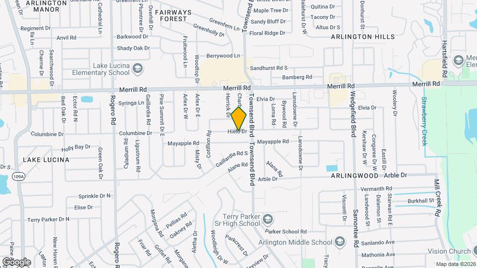 7124 Hielo Dr Map and Location Details