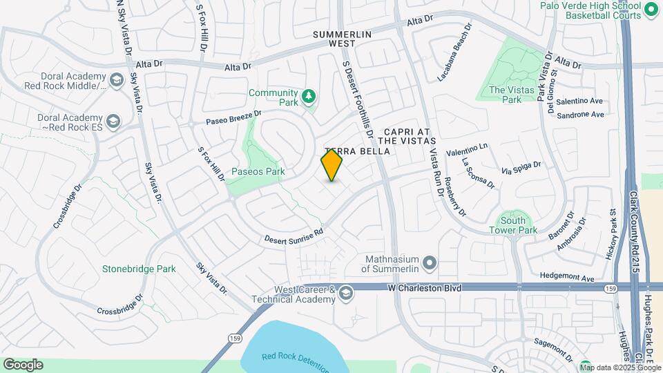 840 S Paseo Rocoso Pl Map and Location Details