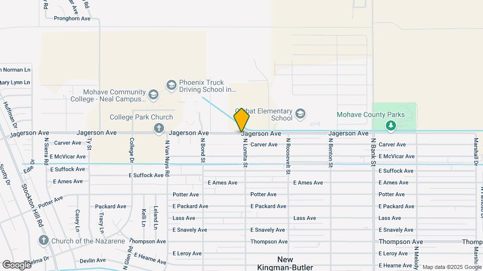2366 E Jagerson Ave Map and Location Details