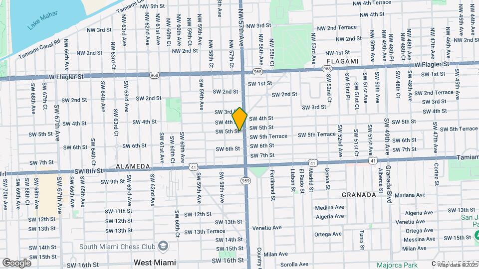 5720 SW 5th St Map and Location Details