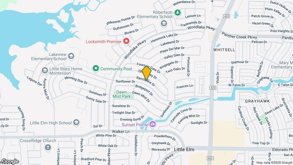 2392 Ranchview Dr Map and Location Details