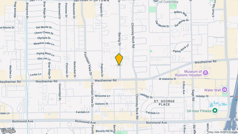 2604 Bering Dr Map and Location Details