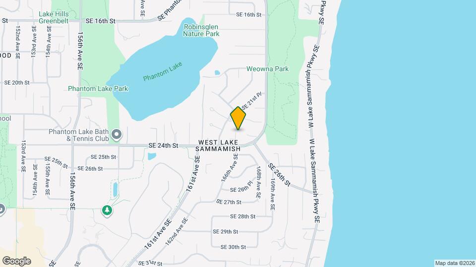 16610 SE 24th St Map and Location Details