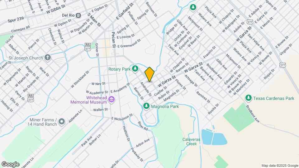 208 W Chapoy St Map and Location Details