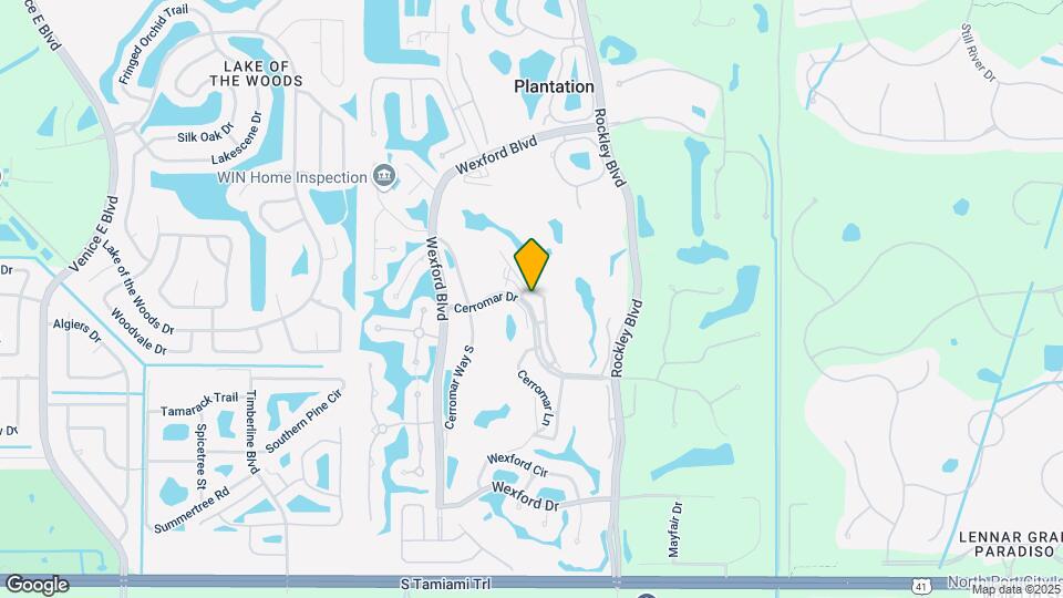 400 Cerromar Cir N Map and Location Details