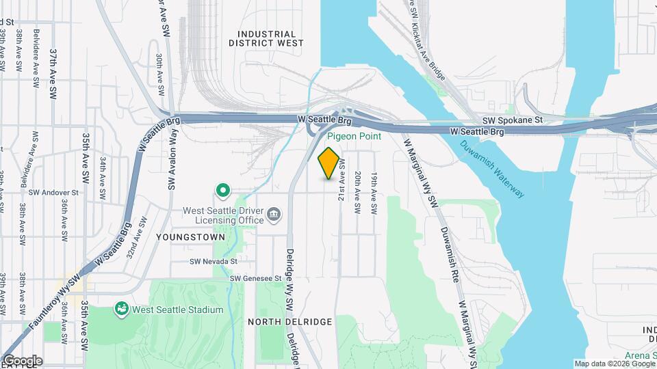 3856 22nd Ave SW Mapa y Detalles de la Ubicación
