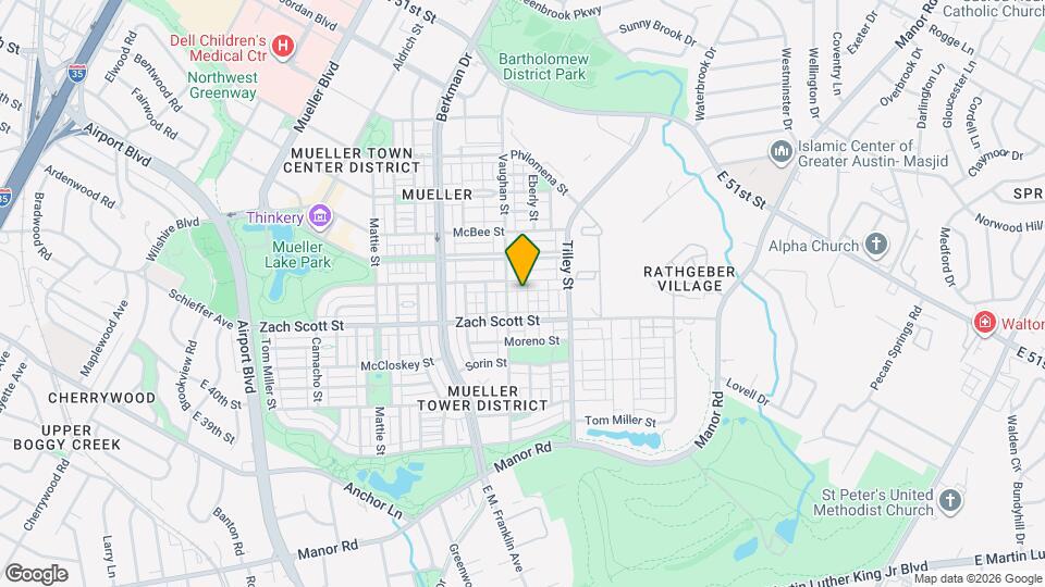 4322 Stromquist St Map and Location Details