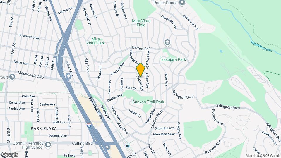 5901 Jordan Ave Map and Location Details