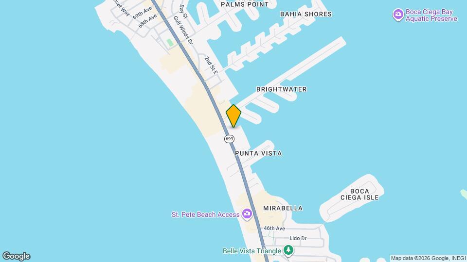 5353 Gulf Blvd Map and Location Details