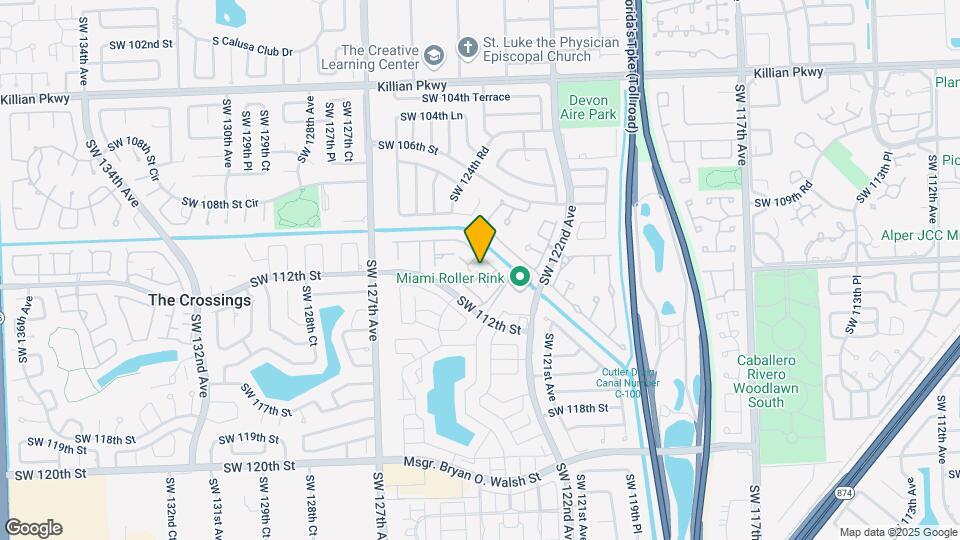 11018 SW 123rd Ct Map and Location Details