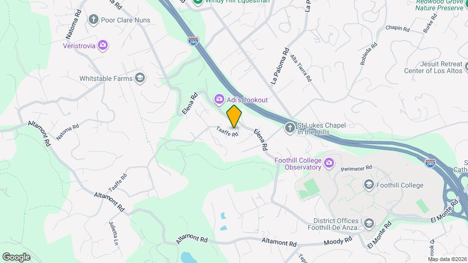 26200 Elena Rd Map and Location Details
