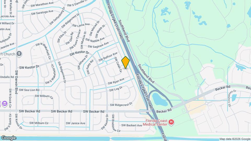 341 SW Ridgecrest Dr Mapa y Detalles de la Ubicación