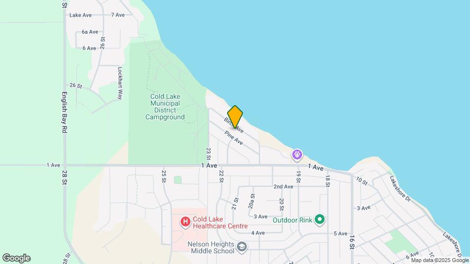 221 Birch Ave Map and Location Details