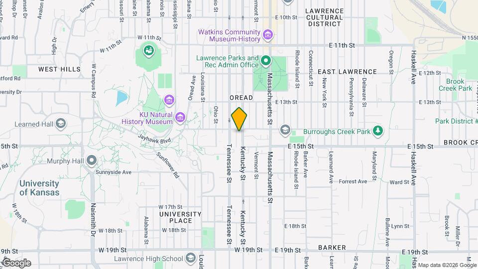 1411 Kentucky St Map and Location Details