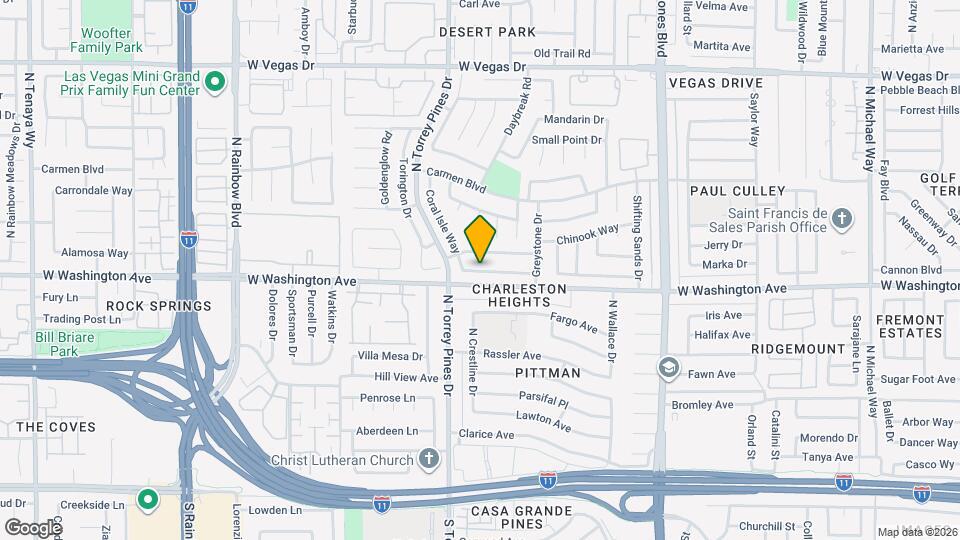 6358 Greyhawk Ave Map and Location Details