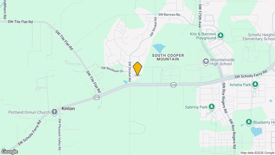 12902 SW Incline Dr Map and Location Details