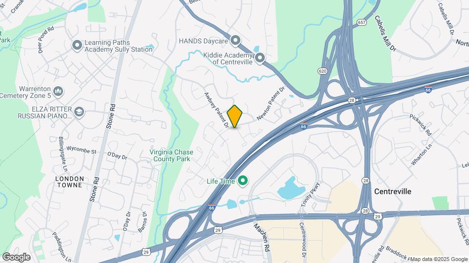 14345 Little Rocky Mountain Ct Map and Location Details