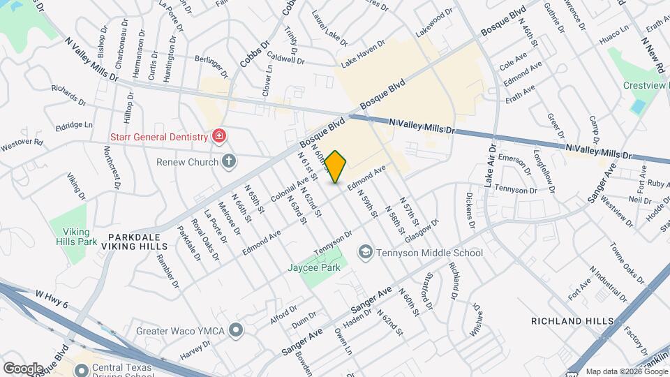 1106 N 60th St Map and Location Details