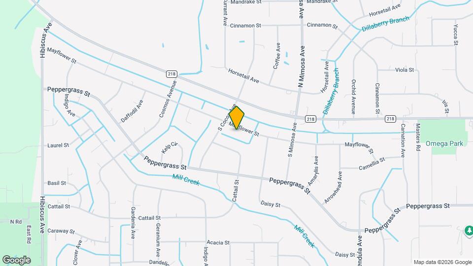 4687 Mayflower St Map and Location Details