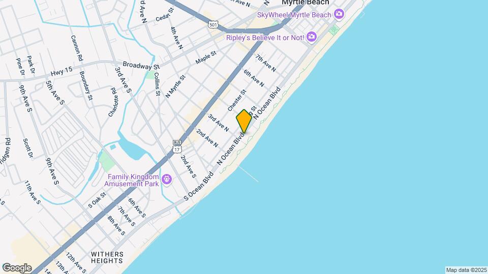 302 N Ocean Blvd Mapa y Detalles de la Ubicación