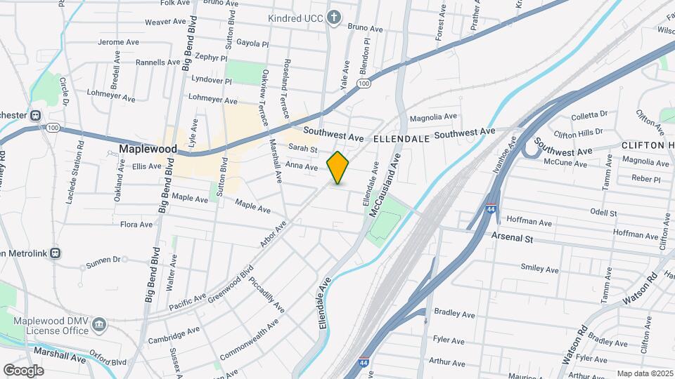 7220 Emilie St Map and Location Details