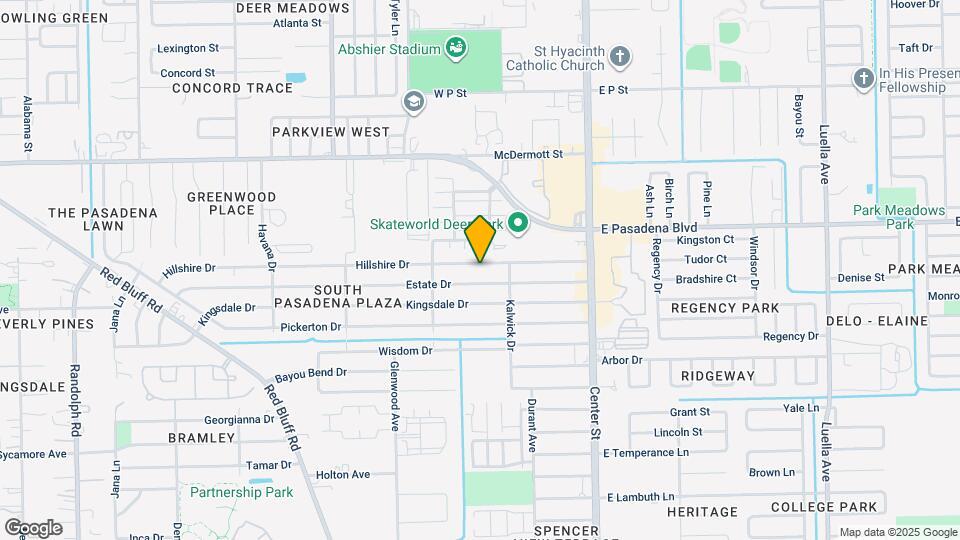 2606 Hillshire Dr Map and Location Details