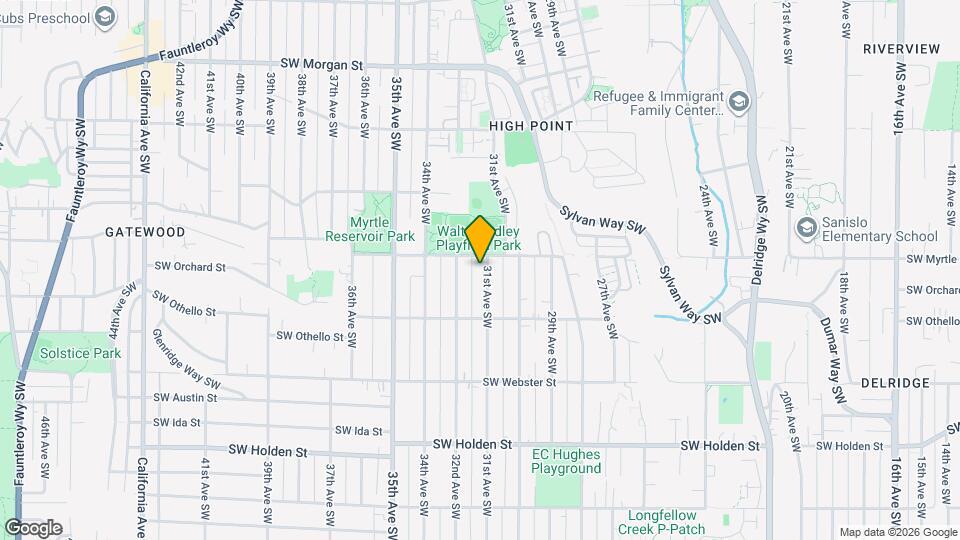 7111 31st Ave SW Map and Location Details