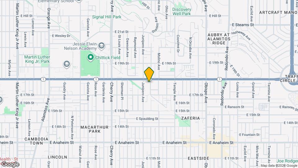 1765 Stanley Ave Map and Location Details