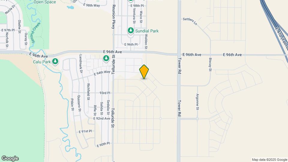 9484 Yampa St Map and Location Details