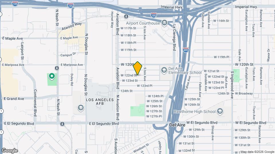 5430 W 122nd St Map and Location Details