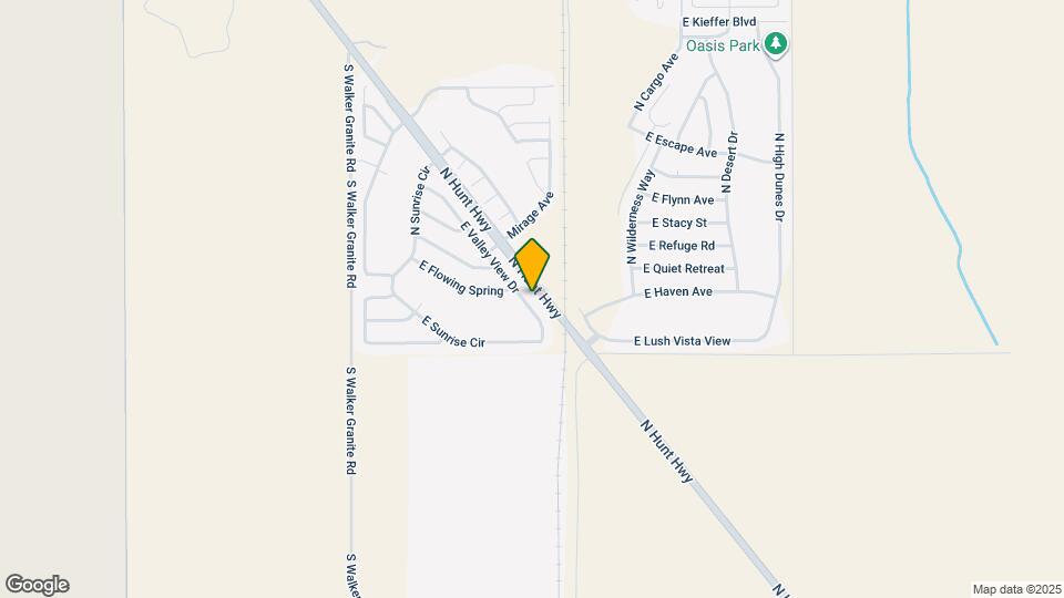 6118 E Valley View Dr Map and Location Details