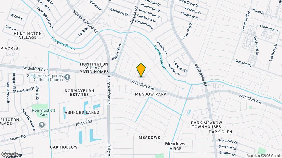 11506 Meadow Ln Mapa y Detalles de la Ubicación