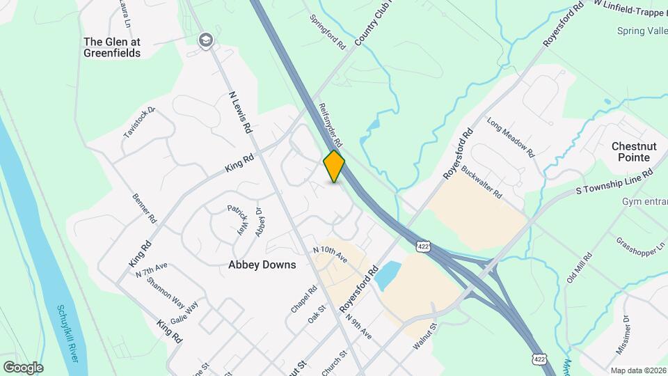 1012 Foxmeadow Dr Map and Location Details