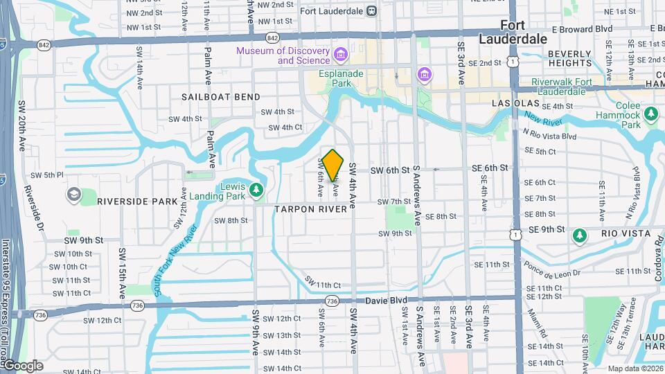 623 SW 5th Ave Map and Location Details