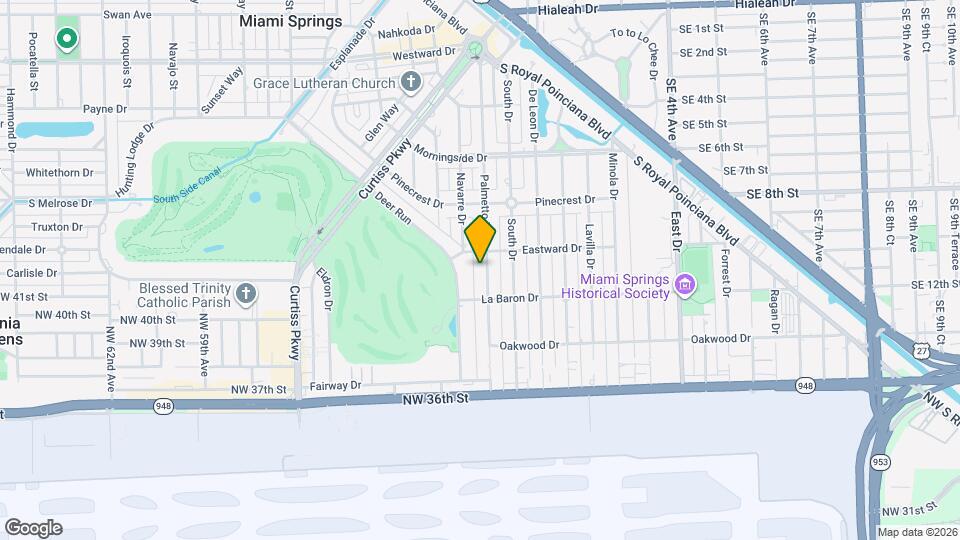 432 Palmetto Dr Map and Location Details