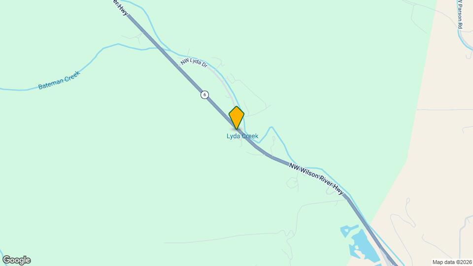 56334 NW Wilson River Hwy Mapa y Detalles de la Ubicación