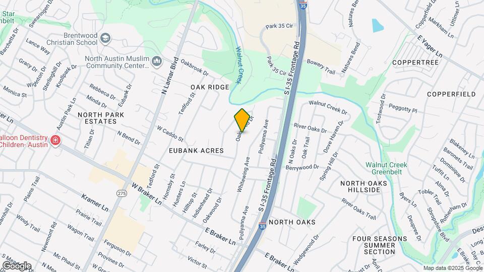 11807 Oakwood Dr Map and Location Details