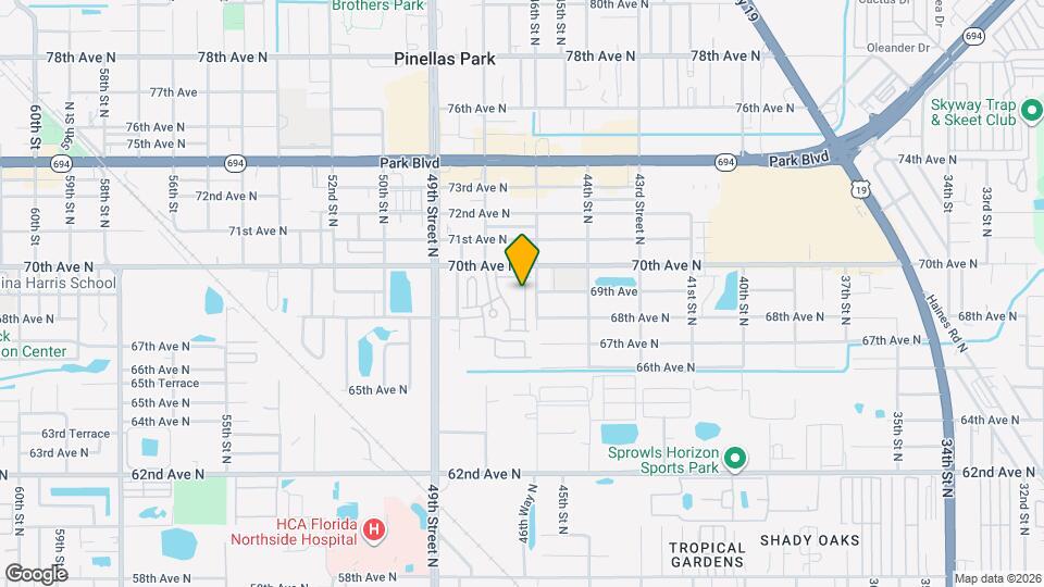 6888 46th Ln N Mapa y Detalles de la Ubicación