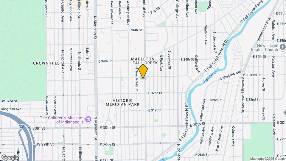 3248 Central Ave Map and Location Details