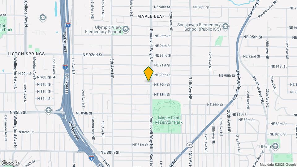854 NE 89th St Map and Location Details