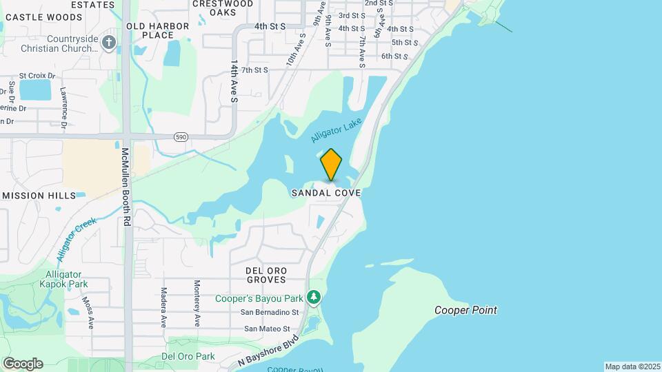 1005 S Bayshore Blvd Map and Location Details