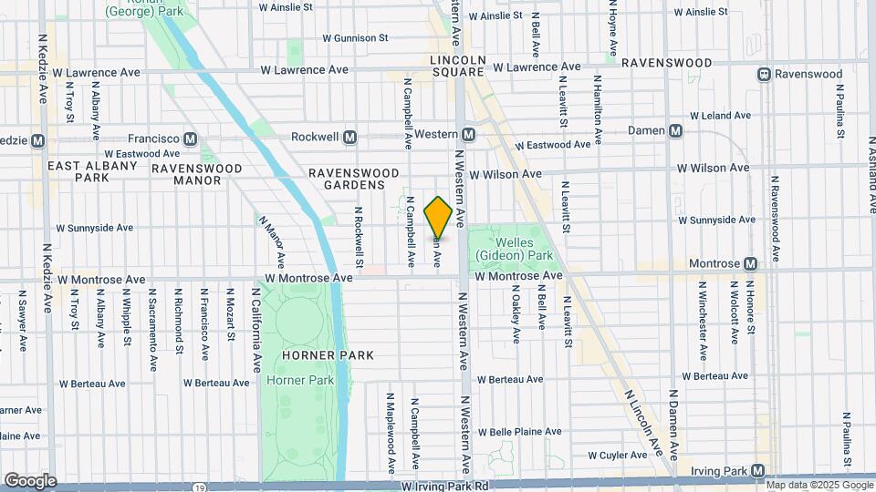 4455 N Artesian Ave, Unit 55-3 Map and Location Details