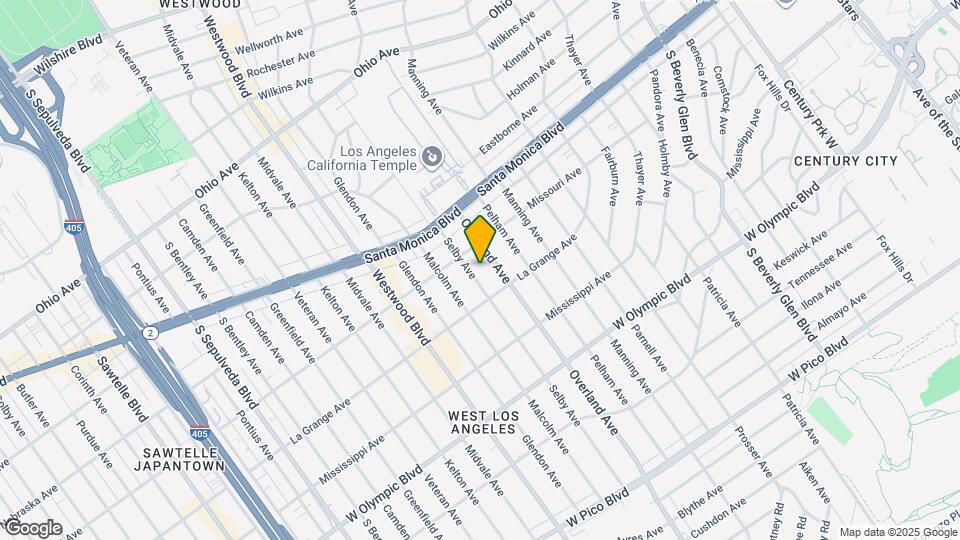 1926 Selby Ave Map and Location Details