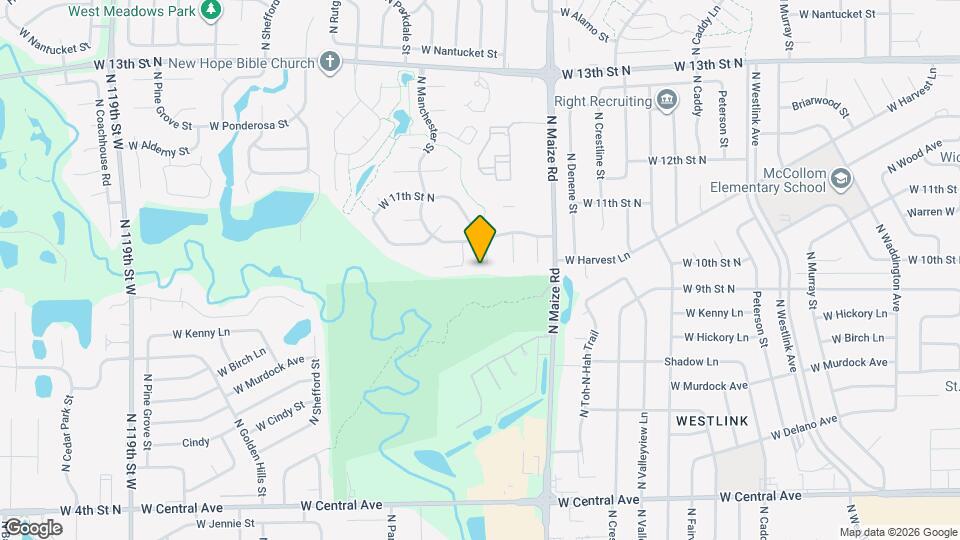 10629 W Harvest Ct Map and Location Details