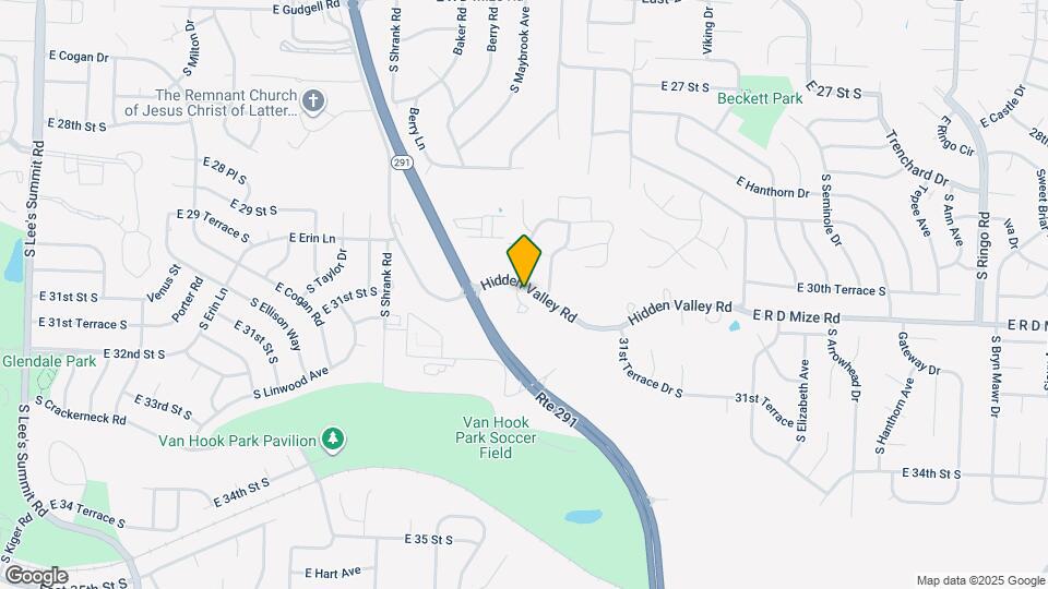 3103 S Cedar Crest Ct Map and Location Details