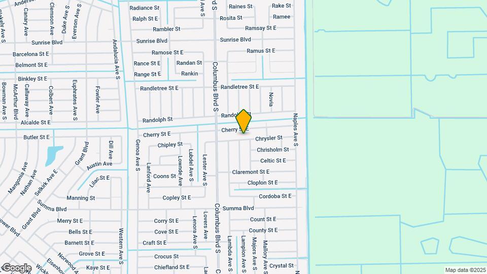 1219 Chrysler St Map and Location Details