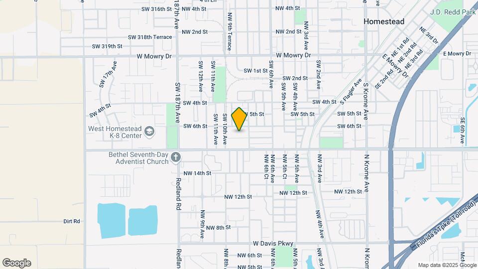 843 SW 7th St Mapa y Detalles de la Ubicación
