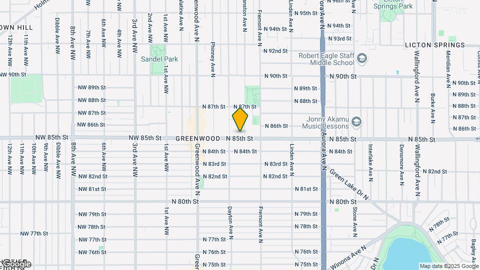 Guinevere Apartment Homes Map and Location Details