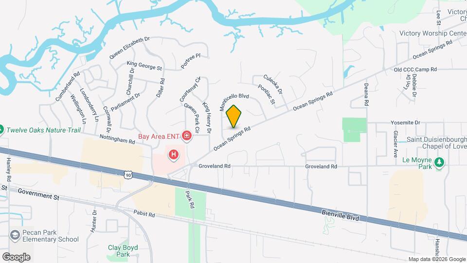 3406 Hermitage Ct Map and Location Details