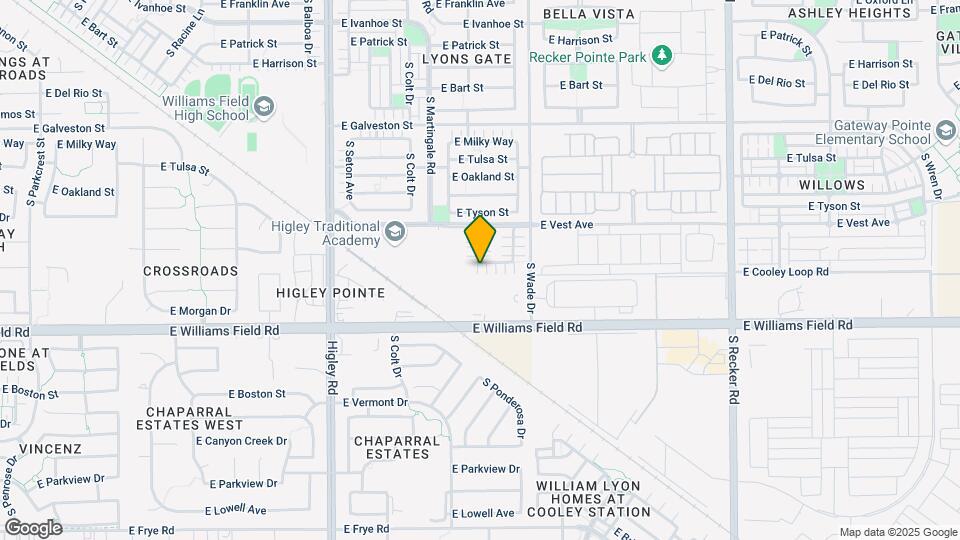 3507 E Erie St Map and Location Details
